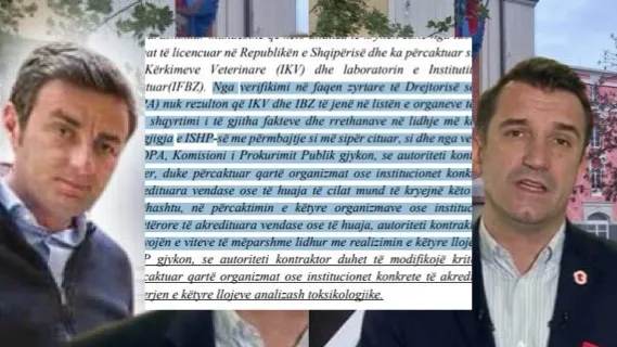 Drejtori i Veliajt rrezikon  shëndetin e qytetarëve  me analiza fallso për aferën 640 mln lekëve