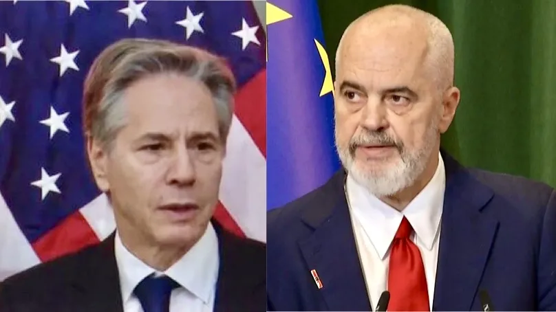 Batutat në Konferencën   me Blinken: Ne darkën e kishim gati, por ju zgjodhët ushqimin jo aq të shijshëm gjerman