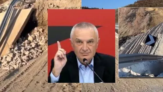 Meta flet për rrugën  Korçë-Ersekë : Para një jave e paralajmërova shembjen