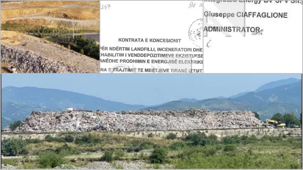 Skandali me  kontratën koncesionare të inceneratorit , nuk përcaktoi çmimin e dherave