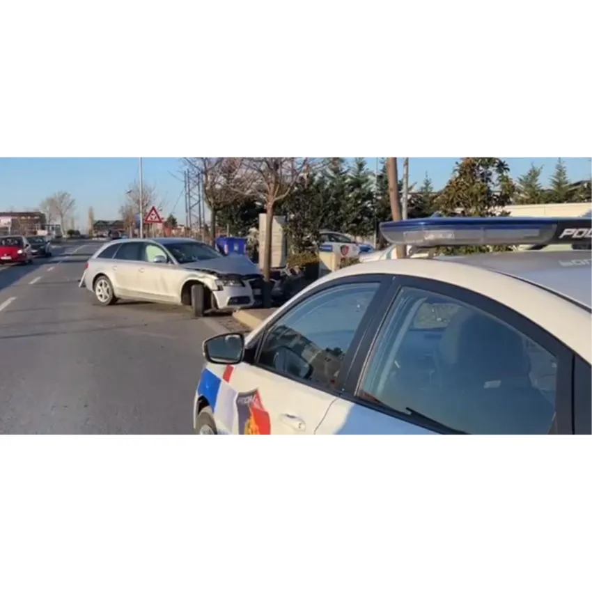 Aksident me  5 persona të plagosur,  në aksin  Lezhë-Balldre