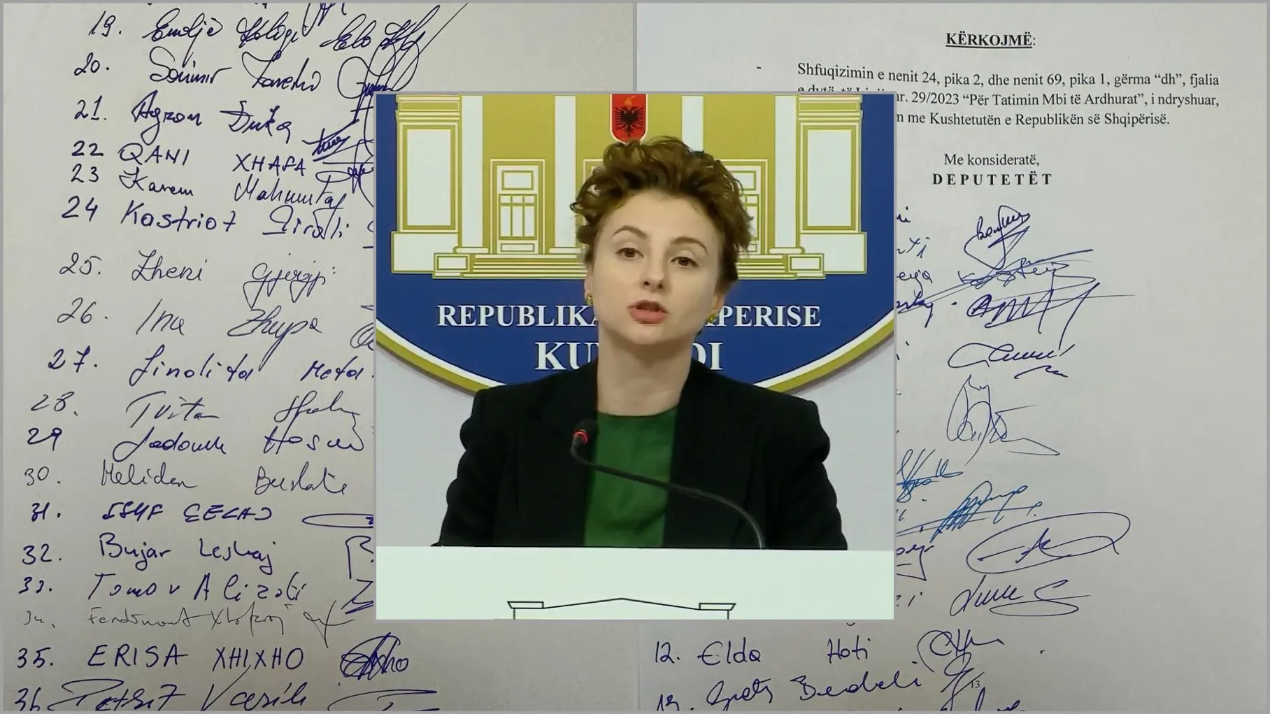 Deputetja e PL Xhixho, publikon emrat e deputetëve që firmosën: Ligji rëndon mbi bizneset e ndershme dhe shtresën e mesme