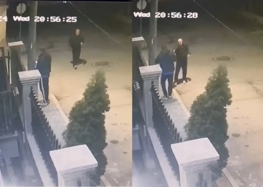 VIDEO e  RËNDË! Momenti i vrasjes së dyfishtë në Korçë