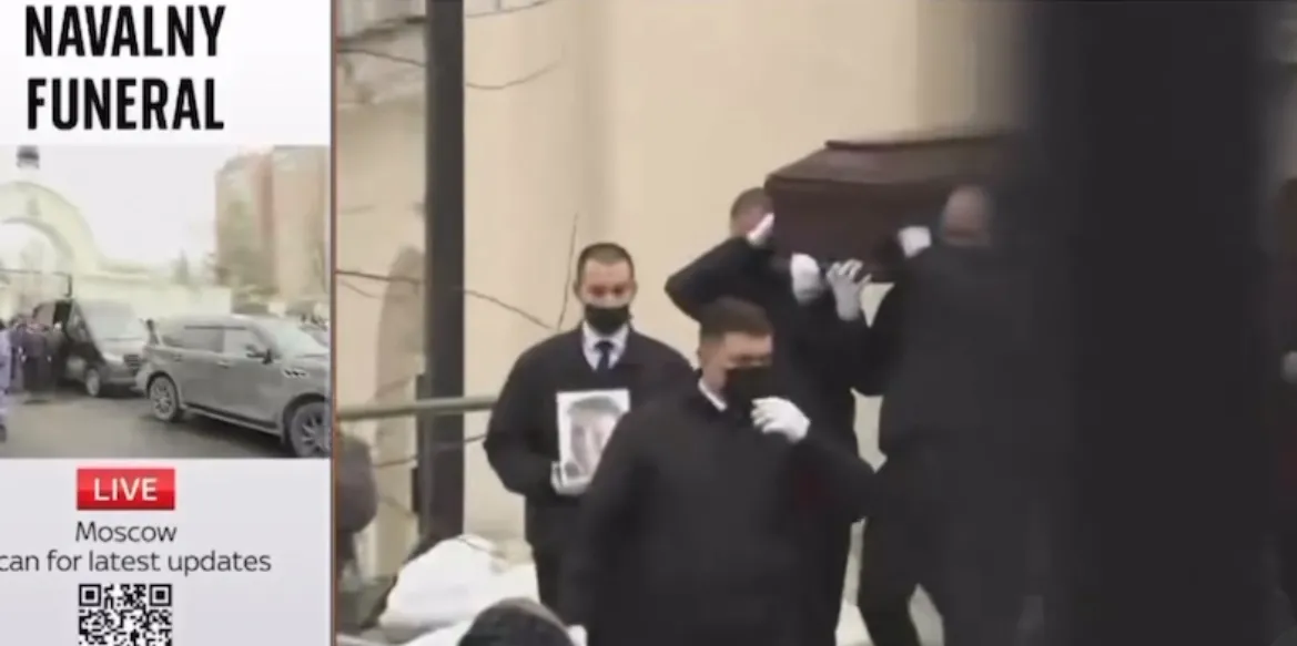 VIDEO/ Mbahet funerali i Navalny  në Moskë