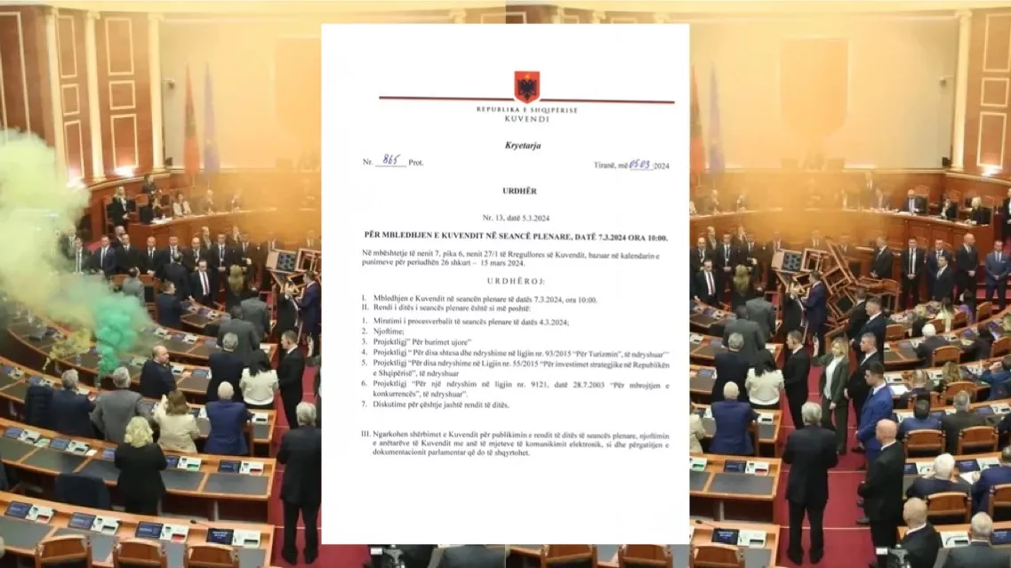 Kuvendi  voton sot  ligjin për investimet strategjike