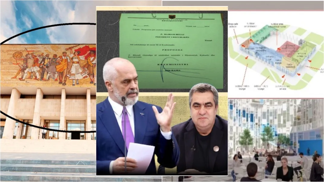 Dy muaj pasi u gradua ministër Kulture, “birboja” Blendi Gonxhe e futi në “rreth” Muzeun Kombëtar