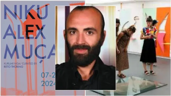 “INTER” , ekspozita personale e  artistit bashkëkohor NIK ALEX MUÇAJ që befasoi në Tiranë të enjten e 7 marsit