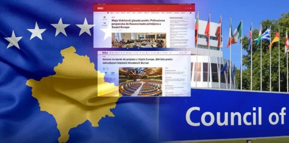 Katër votat kundër Kosovës në Këshillin e Evropës dhe një abstenim
