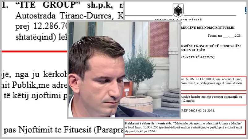 Drejtorët e tij në qeli,  Veliaj i jep 150 MLN pa garë “ITE GROUP” të Sokol Zotkaj