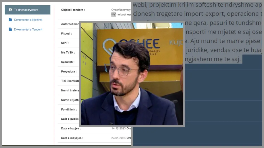 Enea Karakaçi nuk heq dorë abuzimet , jep tenderin 2MLN euro firmës me ofertën më të lartë