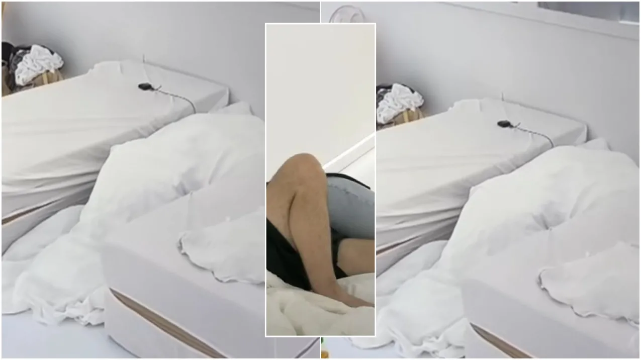 VIDEO/  Ilnisa Agolli dhe Meriton Mjekiqi të etur para kamerave, kryejnë marrëdhënie në shtëpinë e Big Brother Vip