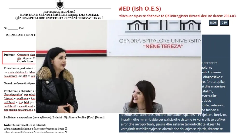 Sapo u ul në karrige, Alma CANI i jep “O.E.S DISTRIMED” 2 MLN euro pa garë