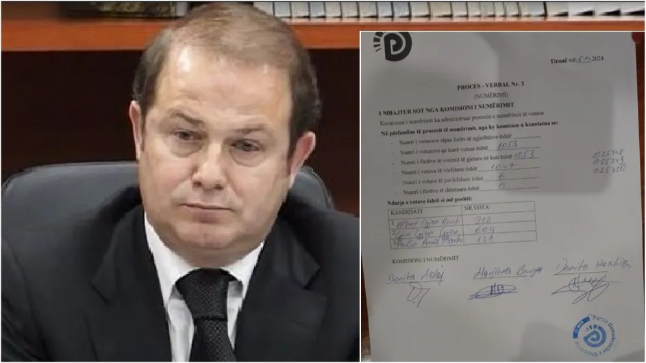 Gjin Gjoni zgjidhet kryetar i degës së PD së Rithemelimit në Lezhë, ja si u ndanë votat mes tre kandidatëve
