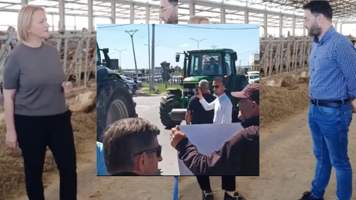 Fermerët protestojnë kundër kartelit të përpunuesve, ministrja e Bujqësisë u thotë bëni kontrata me kartelin
