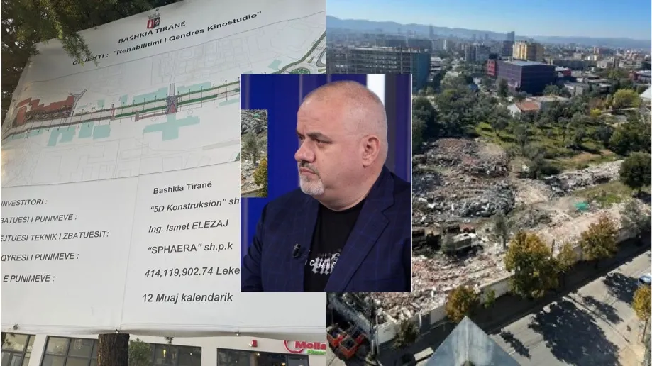 Artan Hoxha denoncon kompaninë e drejtorëve të Bashkisë: Shikoni ç’kanë bërë me ish-Kinostudion