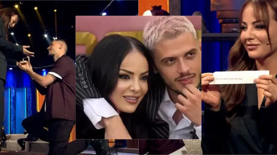 Pasi zbuluan se do të bëheshin prindër, Bardhi ulet në gjunjë dhe i propozon për martesë Sara Gjordenit