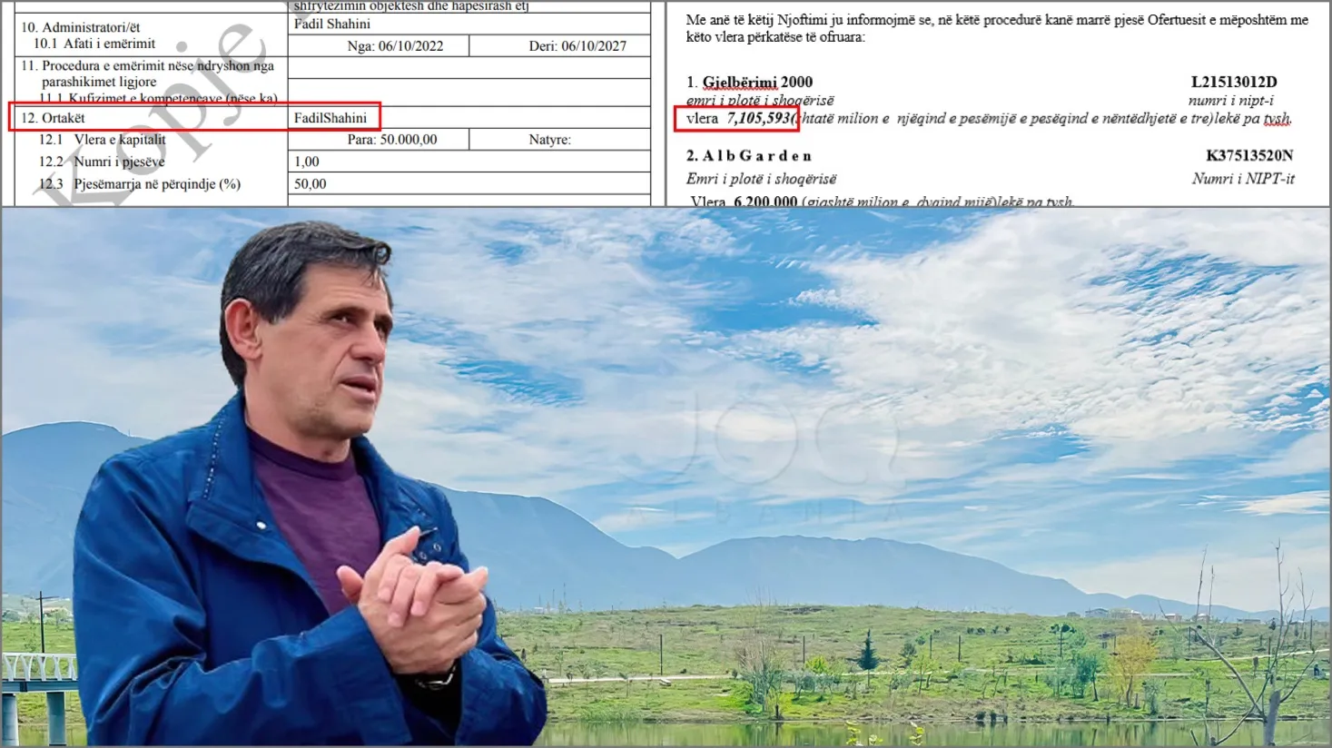 Rakipi i Kamzës harxhon 85 milionë për të mbjellë pemë