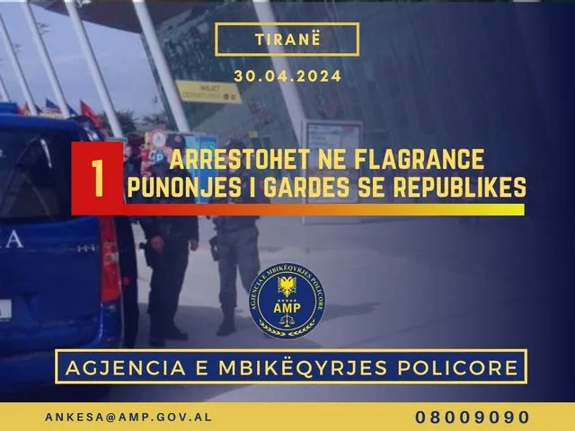 Arrestohet efektivi i Gardës, i dehur përplasi tre automjete