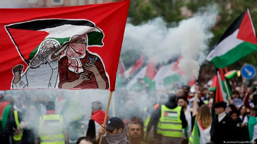 Protesta kundër pjesëmarrjes së Izraelit në Eurovision