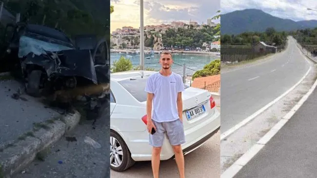 Foto/ Ky është 20-vjeçari që humbi jetën në Tropojë. “Volkswagen” u përplas me barrierat anësore të rrugës