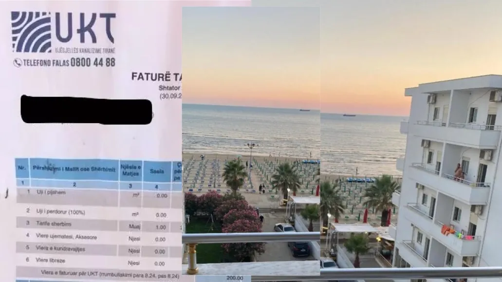 Në prag të sezonit turistik, bizneseve në Durrës u shtrenjtohet uji 7.7%, atyre të Kavajës me 49%