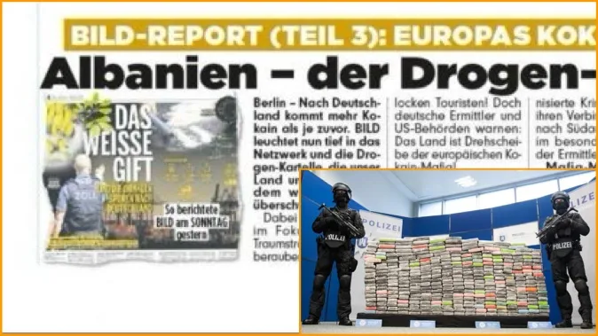 Gazeta më e madhe gjermane/ BILD: Shqipëria, narkoshteti para derës sonë