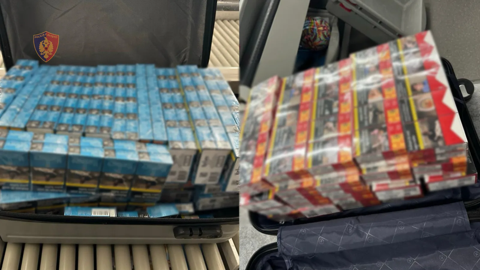 1700 paketa me cigare, ndalohet në aeroportin e Lutonit 38-vjeçari shqiptar