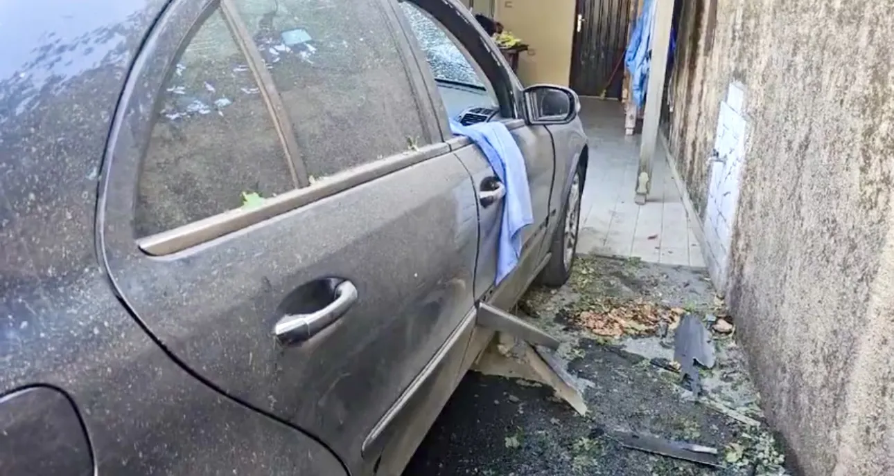 VIDEO dhe Foto e makinës që vunë tritol policit në  Shkodër