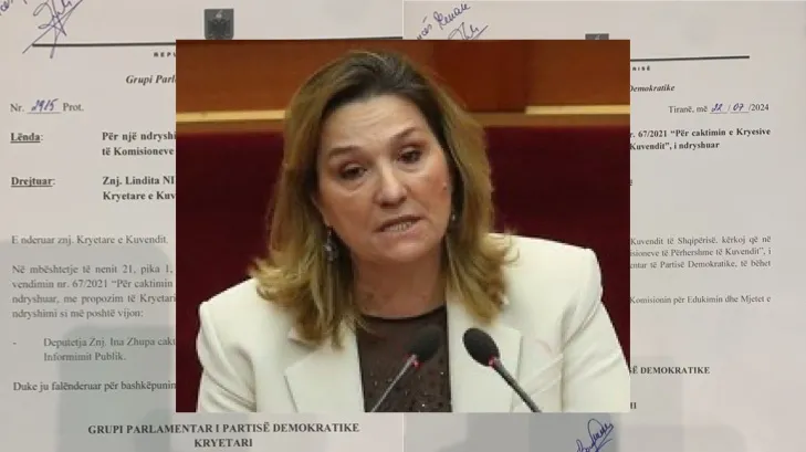 Deputetja Flutura Açka dha dorëheqjen pasi e shkarkojnë