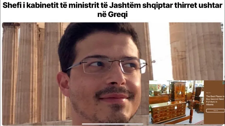 ‘Ushtari i mirë  grek’ që u bë Ministri i Mbrojtjes në Shqipëri