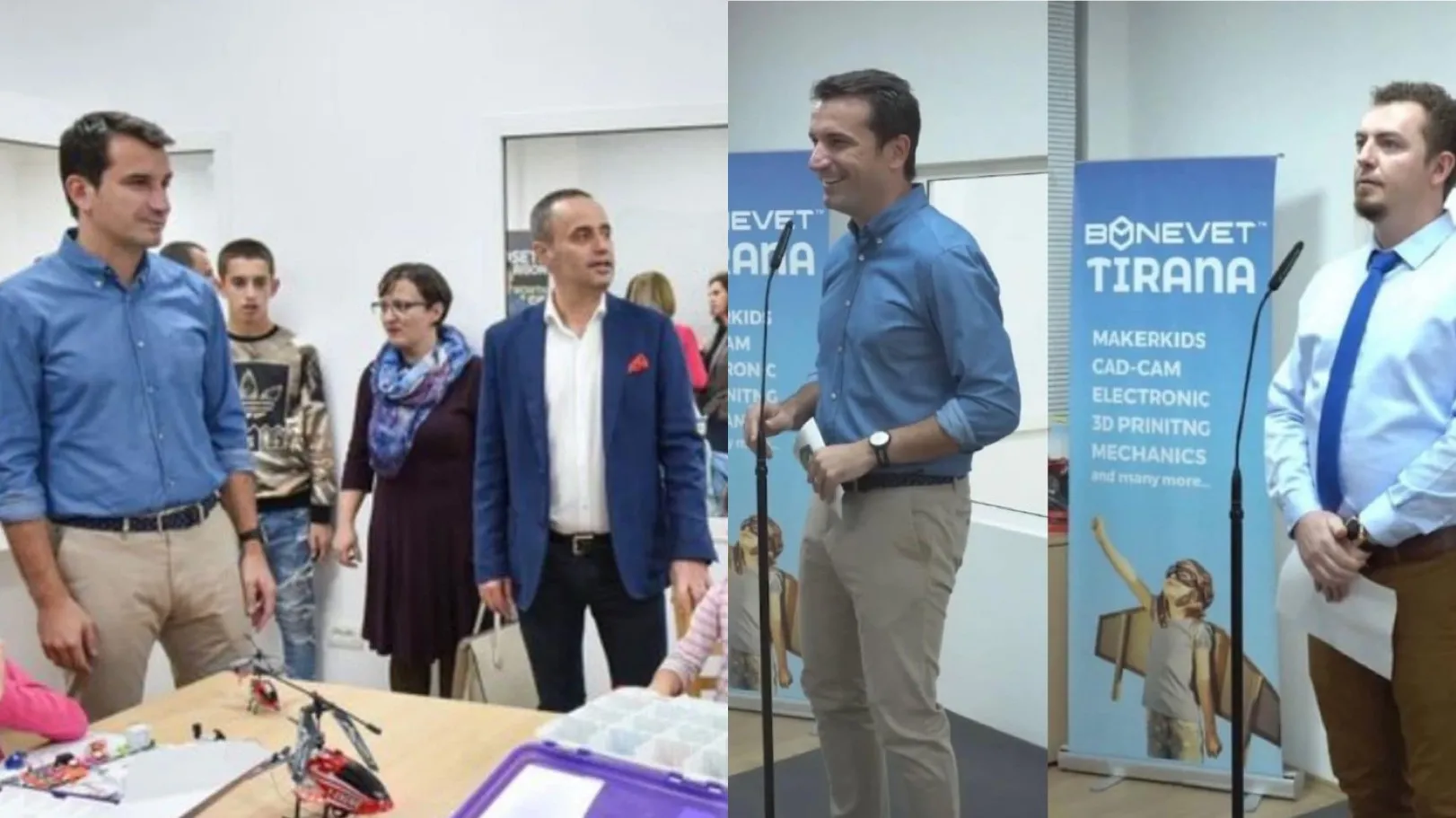 FOTO/ Berisha identifikon  miqtë e Erion Veliajt : Nikolla e Haxhiaj të arrestuar me Beqajn, miq për kokë të Veliajt