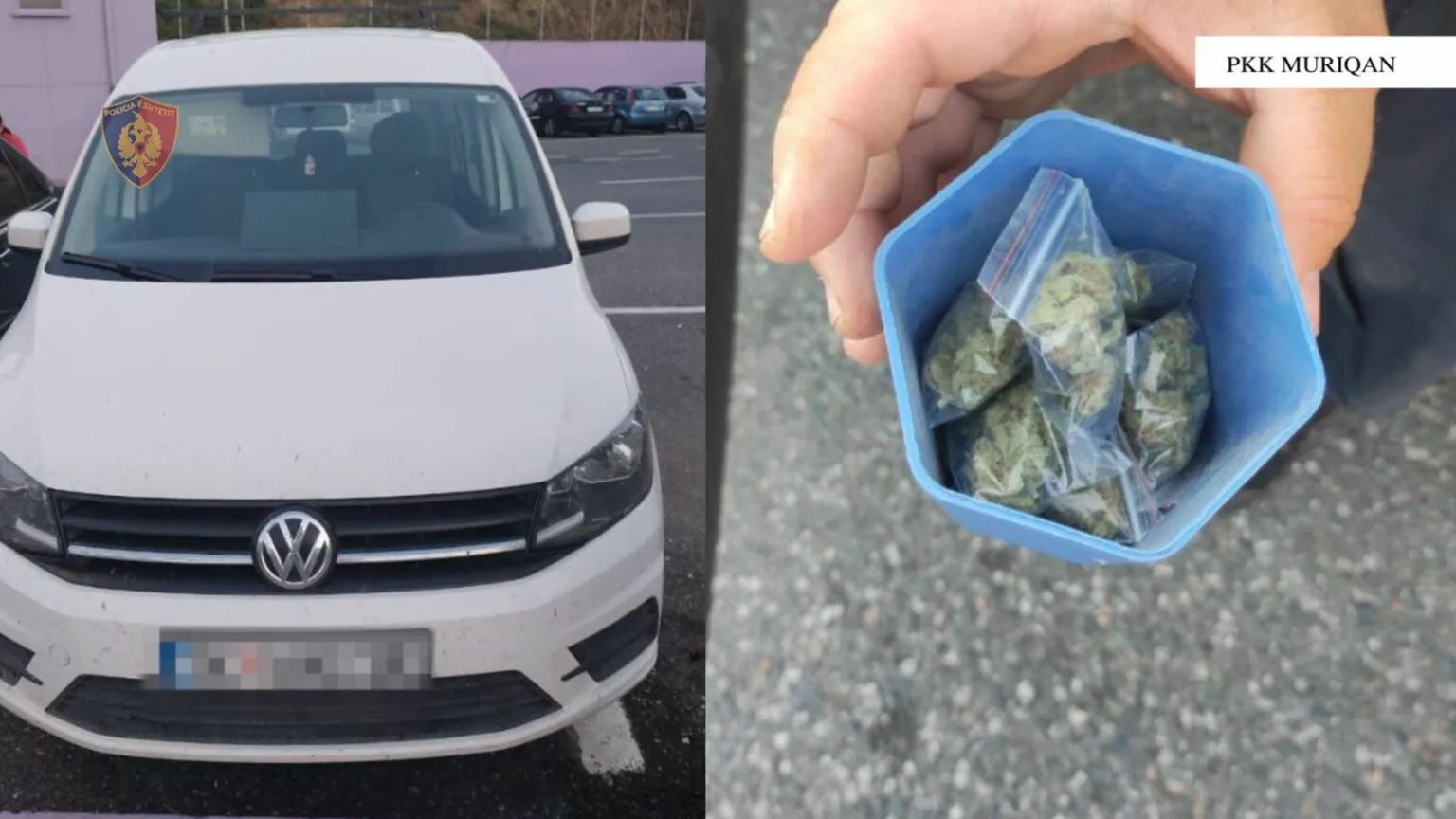 Muriqan/ Tentuan të dilnin nga Shqipëria me drogë me vete, arrestohen një maqedonas dhe një kosovar