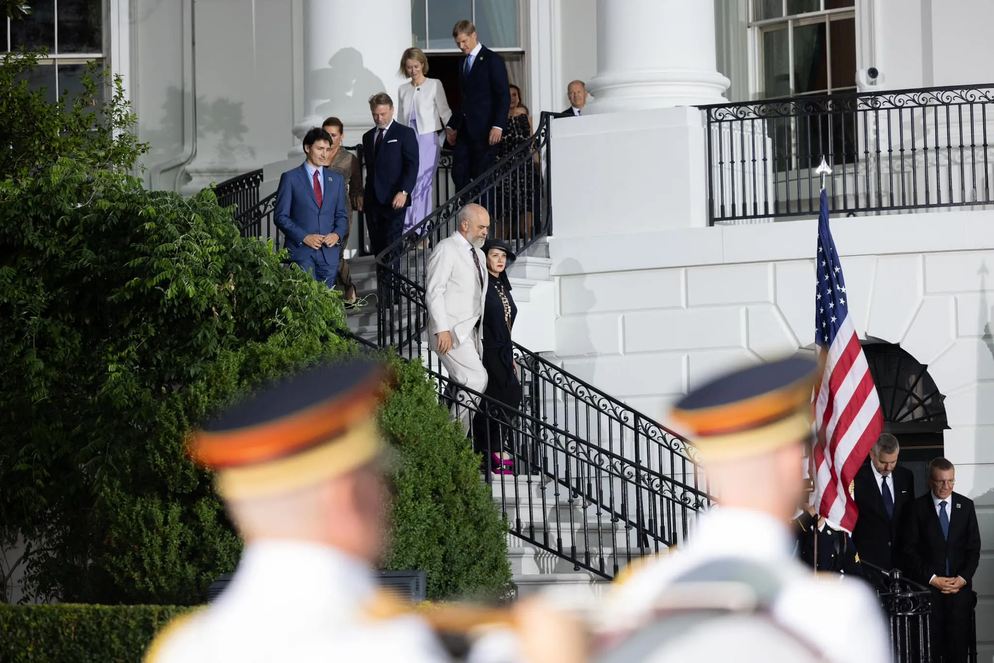 Samiti i NATO-s,Rama ndan pamje nga darka e shtruar nga Biden në Shtëpinë e Bardhë