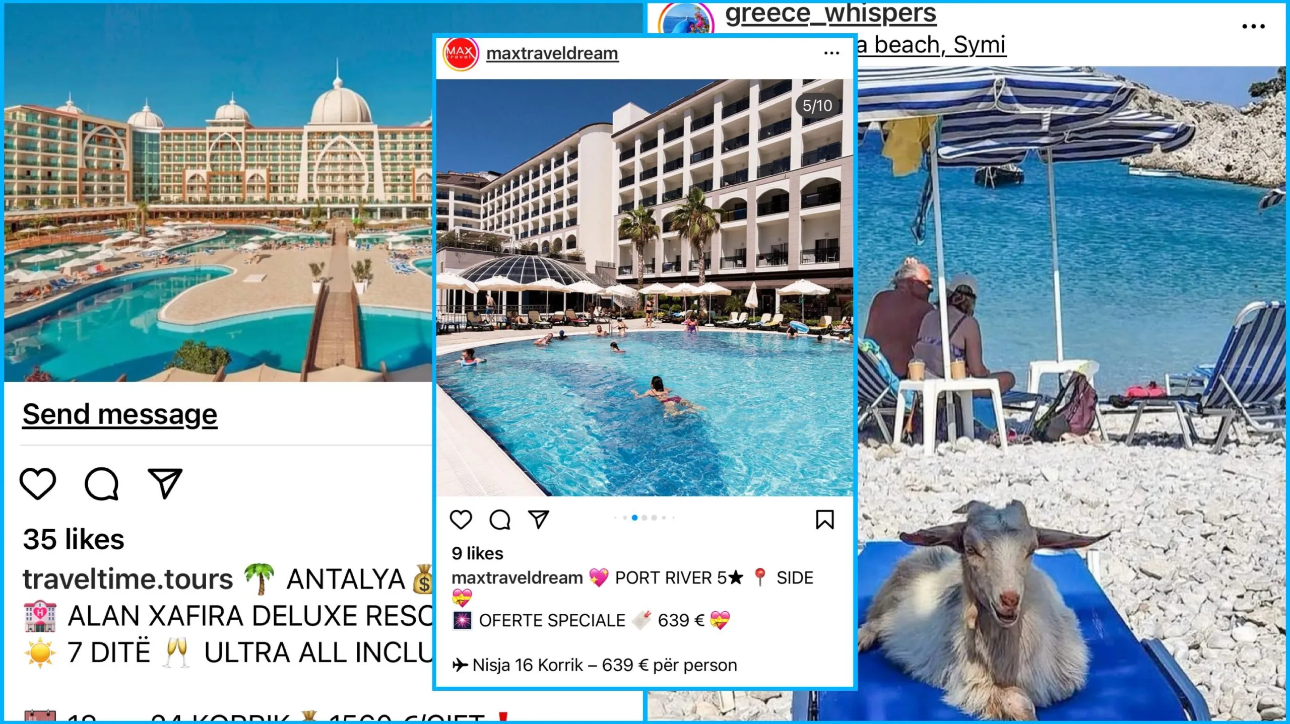 Turistët e huaj “përzënë” vendasit; çmimet e larta nxisin prenotime rekord të shqiptarëve në Greqi e Turqi