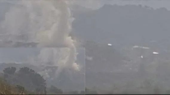 Elbasan/ Fusha e mbetjeve të inceneratorit të Elbasanit përfshihet nga flakët