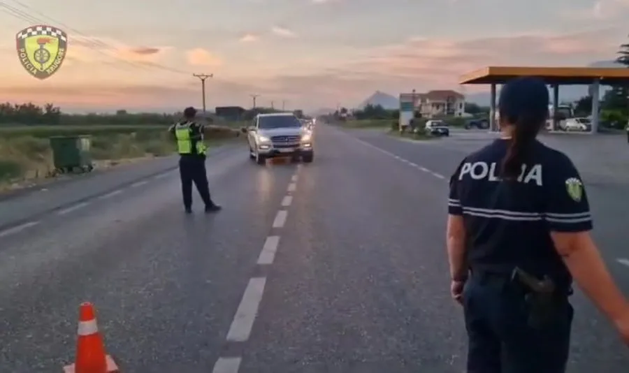 Policia rrugore ndëshkoi me  27.558 gjoba gjatë një jave; 38 shoferë të arrestuar