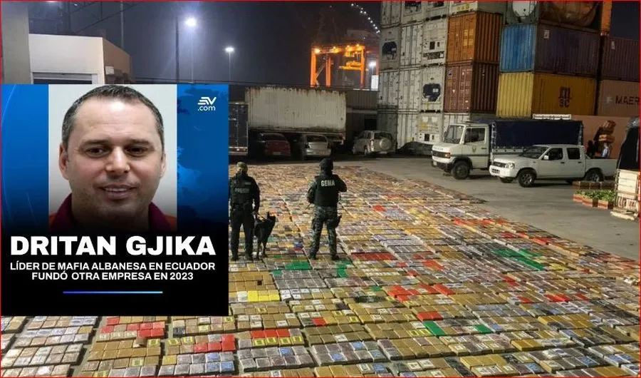 Shqiptari Dritan Gjika trafikoi  tonelatat me kokainë nga porti i Guajakilit