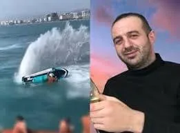 Foto/ U mbyt apo e vranë me  “JetSki”