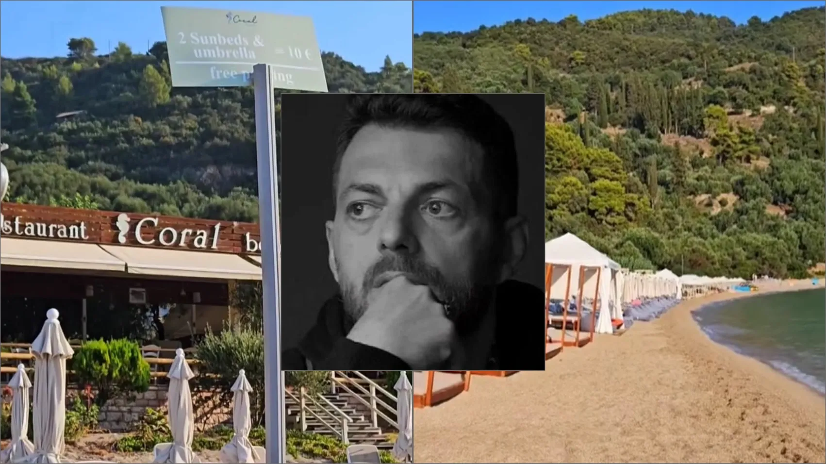 Video/ Gazetari tregon me video nga Parga: Çadra 10 euro dhe restoranti me çmime normale prej 6 vitesh në plazh shumë të bukur
