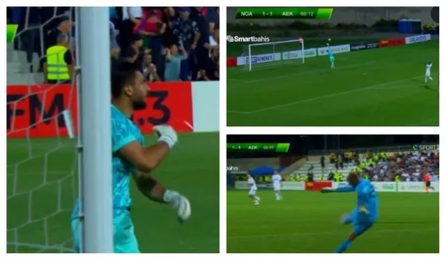 VIDEO/ ⚽️Strakoshës i shënon portieri kundërshtar gol  nga porta në portë⚽️