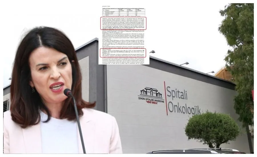 Ministrja Koçiu gënjeu publikisht për Onkologjikun
