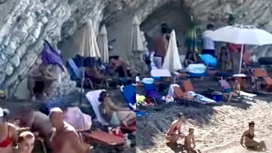 VIDEO/ Privati zapton palzhin e “Pasqyrave” në Sarandë