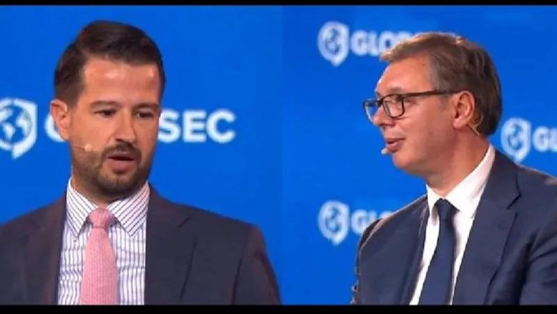 Vuçiç përplaset me presidentin malazez në GLOBSEC 2024, ja si i përgjigjet Milatoviç