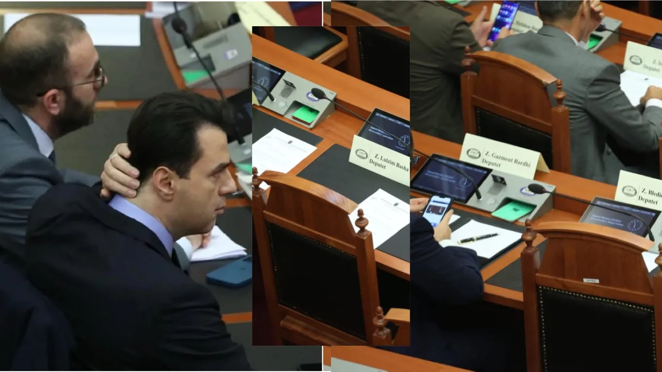 Gazment Bardhi largon Lulzim Bashën! Ish-kryetari i PD-së spostohet te vendet e dy grupeve të tjera parlamentare të opozitës