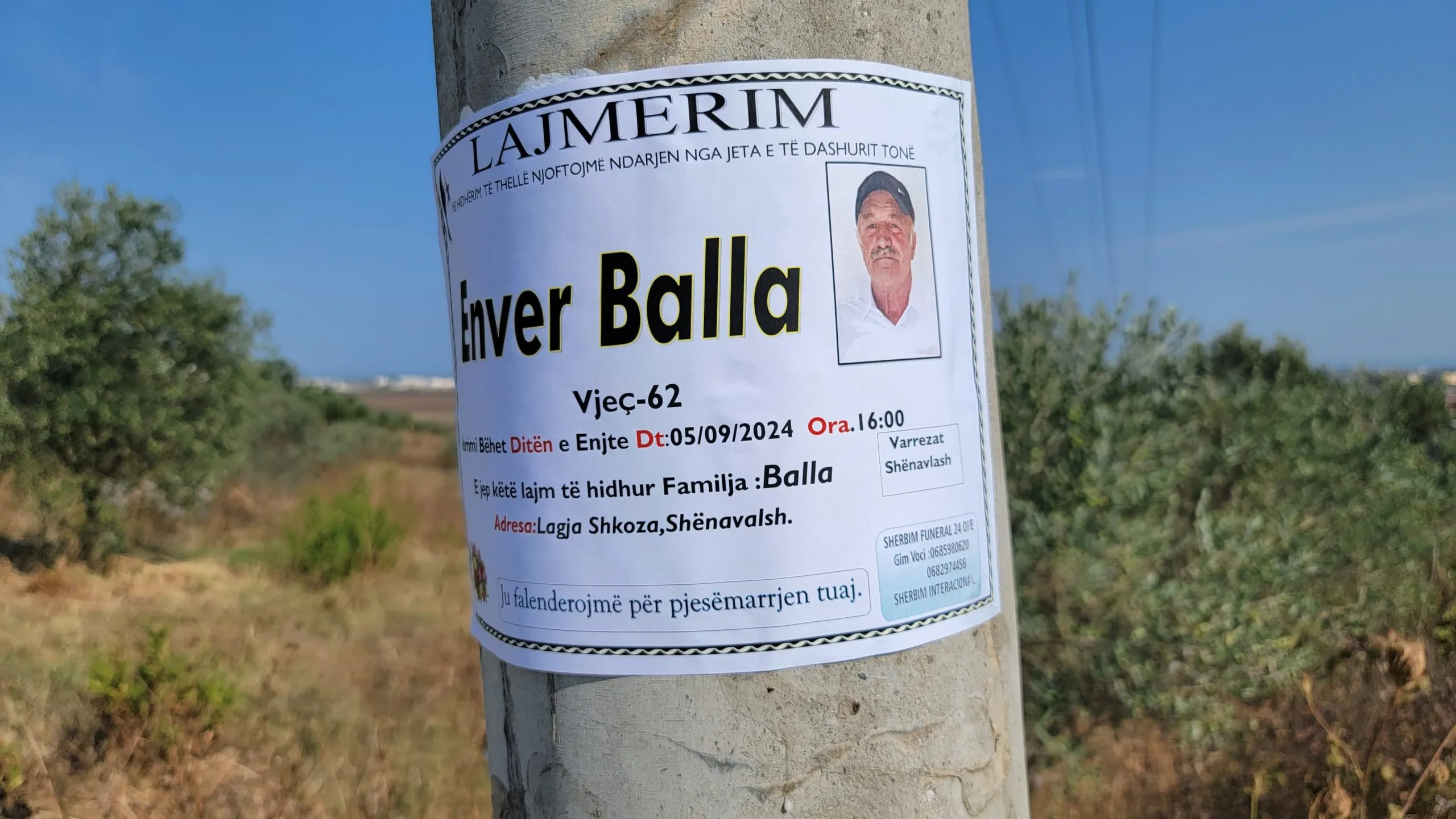 E vrau djali, familja Balla hap dyert e mortit! Përcillet në banesën e fundit 62-vjeçari