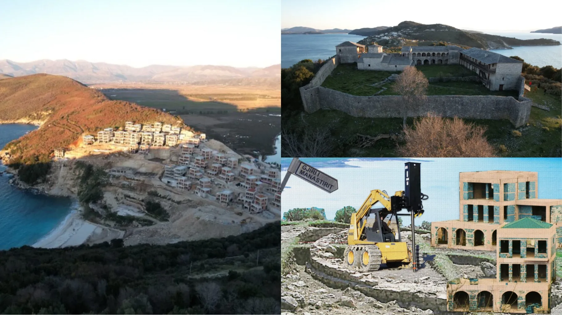 Resorti i “ALB STAR” tek Gjiri i Manastirit shkatërroi potencialin arkeologjik të Parkut të Butrintit