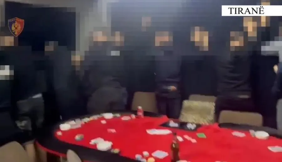 Tiranë/ Arrestohen sepse u kapën duke luajtur poker në Sharrë