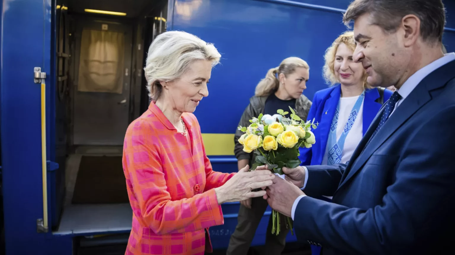 Presidentja e Komisionit Evropian, Ursula von der Leyen vizitë  në Kiev