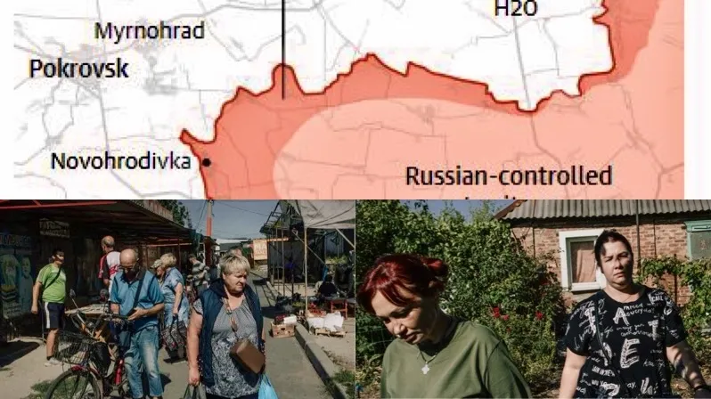 Si po boshatiset qyteti ukrainas Pokrovski