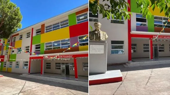Fier/ Kryeministri Rama publikon pamjet e shkollës “Naim Frashëri” për 850 nxënës